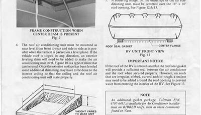 Coleman Mach 3 Air Conditioner Manual
