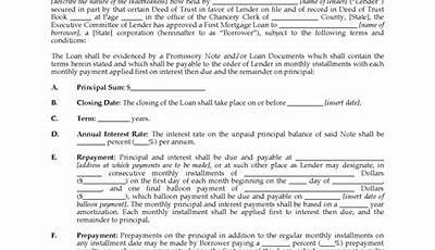 Commercial Loan Commitment Letter Sample