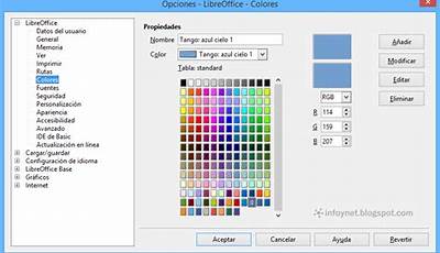 Como Imprimir En Color En Libre Office