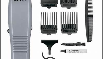 Conair Hair Clipper Manual