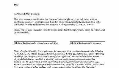 Confirming Illness Physician Sample Disability Letter From Doctor
