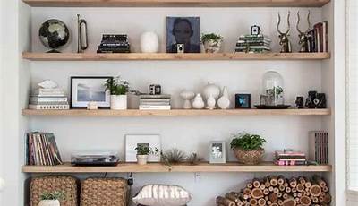 Cool Living Room Shelves