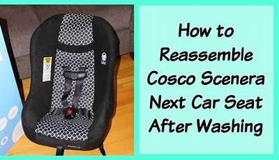 Cosco Car Seat Scenera Manual