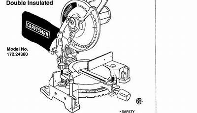 Craftsman 10 Compound Miter Saw Manual