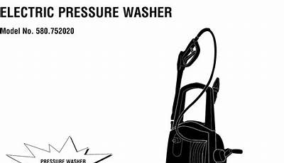 Craftsman 2400 Psi Pressure Washer Manual