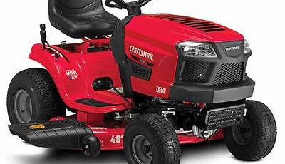 Craftsman T140 18.5-Hp Automatic 46-In Riding Lawn Mower Manual