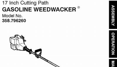 Craftsman Weedwacker 25Cc Manual