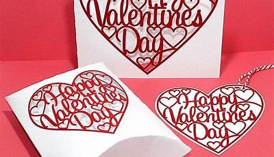 Cricut Valentine Cards Ideas