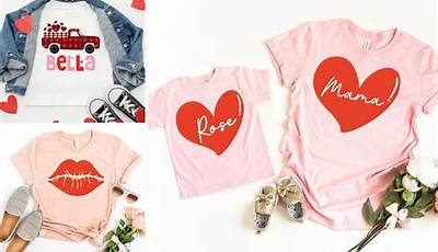 Cricut Valentine Shirt Ideas