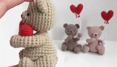 Crochet Valentine Bear