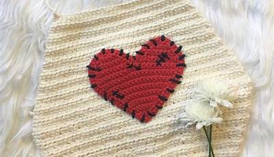 Crochet Valentine Day Top