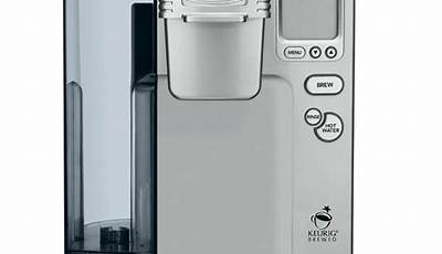 Cuisinart Single Serve Coffee Maker Manual