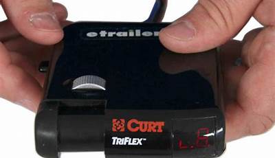 Curt Triflex Brake Control Manual