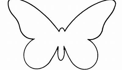 Cut Out Butterfly Printable
