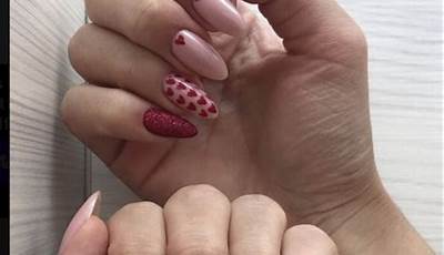 Cute And Easy Valentines Day Nails