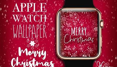 Cute Christmas Apple Watch Wallpaper