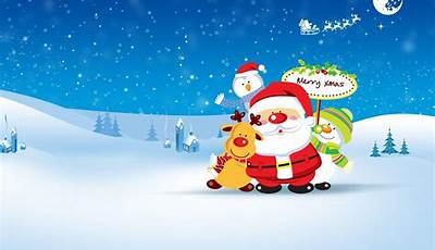 Cute Christmas Wallpaper 3D