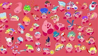 Cute Christmas Wallpaper Kirby