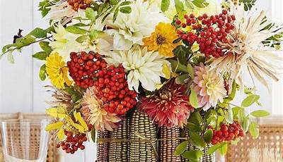 Cute Fall Table Centerpieces