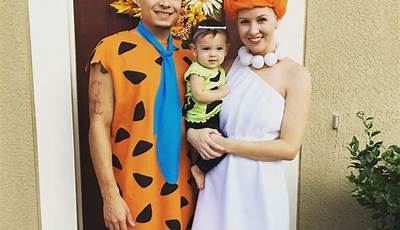 Cute Family Of Three Halloween Costumes