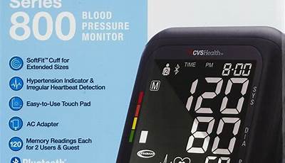 Cvs Blood Pressure Cuff Manual