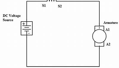 Dc Series Motor Circuit Diagram