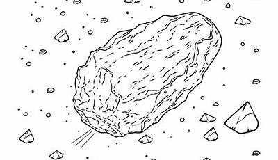 Dibujos Asteroides Para Colorear E Imprimir