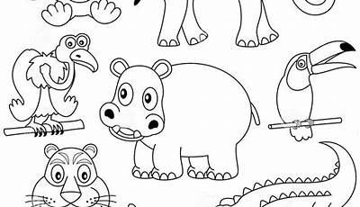 Dibujos De Animales Mamiferos Para Imprimir Y Colorear