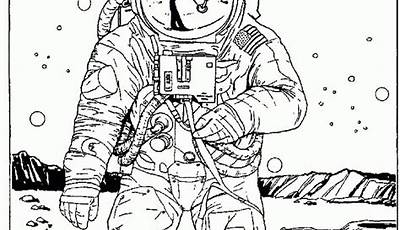 Dibujos De Astronautas Para Colorear E Imprimir