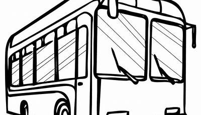 Dibujos De Autobus Para Colorear E Imprimir