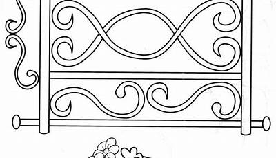 Dibujos De Balcones Andaluces Para Imprimir Y Colorear