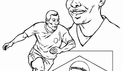 Dibujos Para Imprimir Y Colorear De Jugadores De Futbol