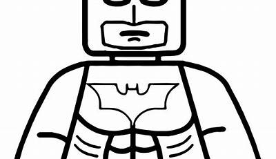 Dibujos Para Imprimir Y Colorear De Lego Superheroes
