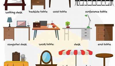 Dining Room Furniture Names In English