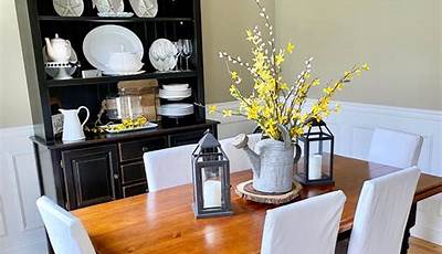 Dining Room Tabletop Decor Ideas