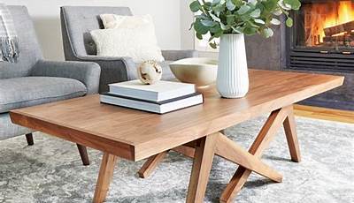 Diy Coffee Table From Dining Table