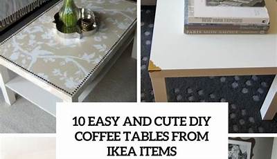 Diy Coffee Table Ikea