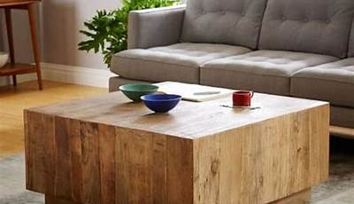 Diy Coffee Table Inspired By West Elm
