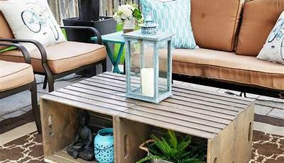 Diy Crate Coffee Table How To Make
