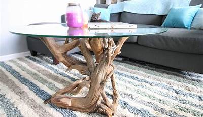 Diy Drift Wood Coffee Table