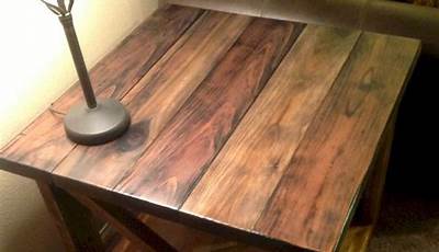 Diy End Table And Coffee Table