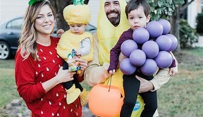 Diy Family Halloween Costumes With Baby No Sew
