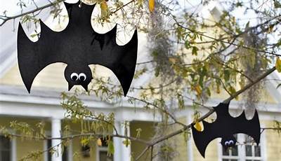 Diy Halloween Decorations Bats