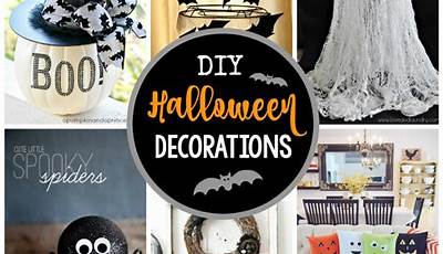 Diy Halloween Decorations Clay