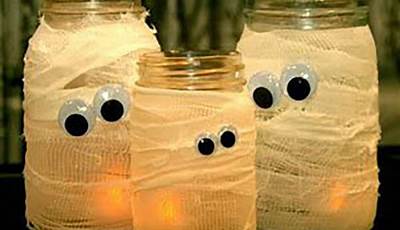 Diy Halloween Decorations Decorative Jars