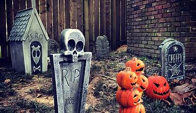Diy Halloween Decorations Outdoor Graveyards