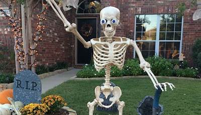 Diy Halloween Decorations Outdoor Skeletons