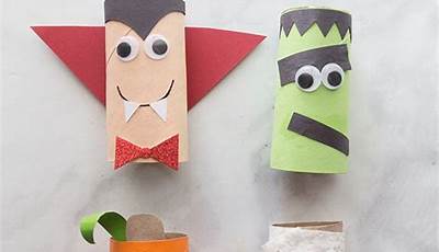 Diy Halloween Decorations Toilet Paper Roll