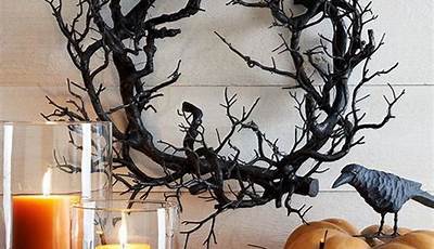 Diy Halloween Decorations With Tree Branches