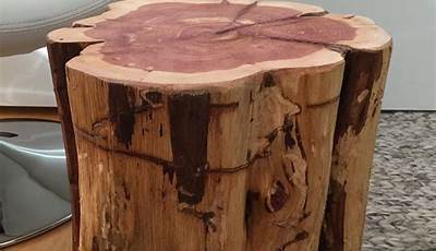 Diy Log Coffee Table Tree Stumps